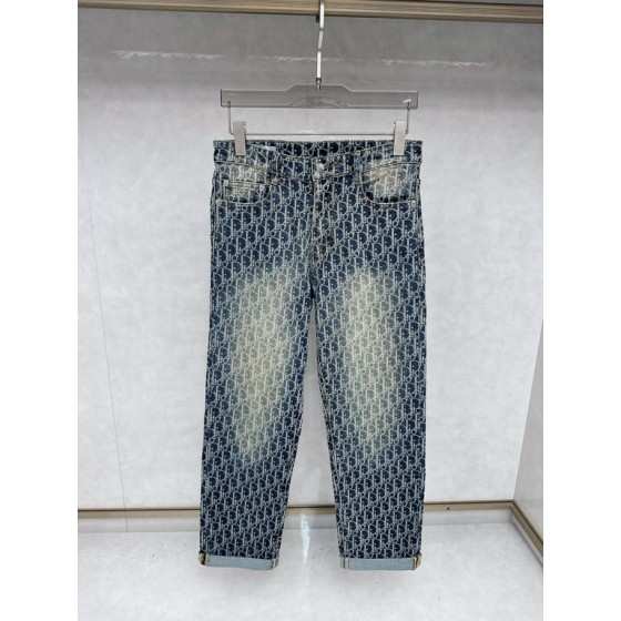 Dior Oblique Jacquard Denim Jeans